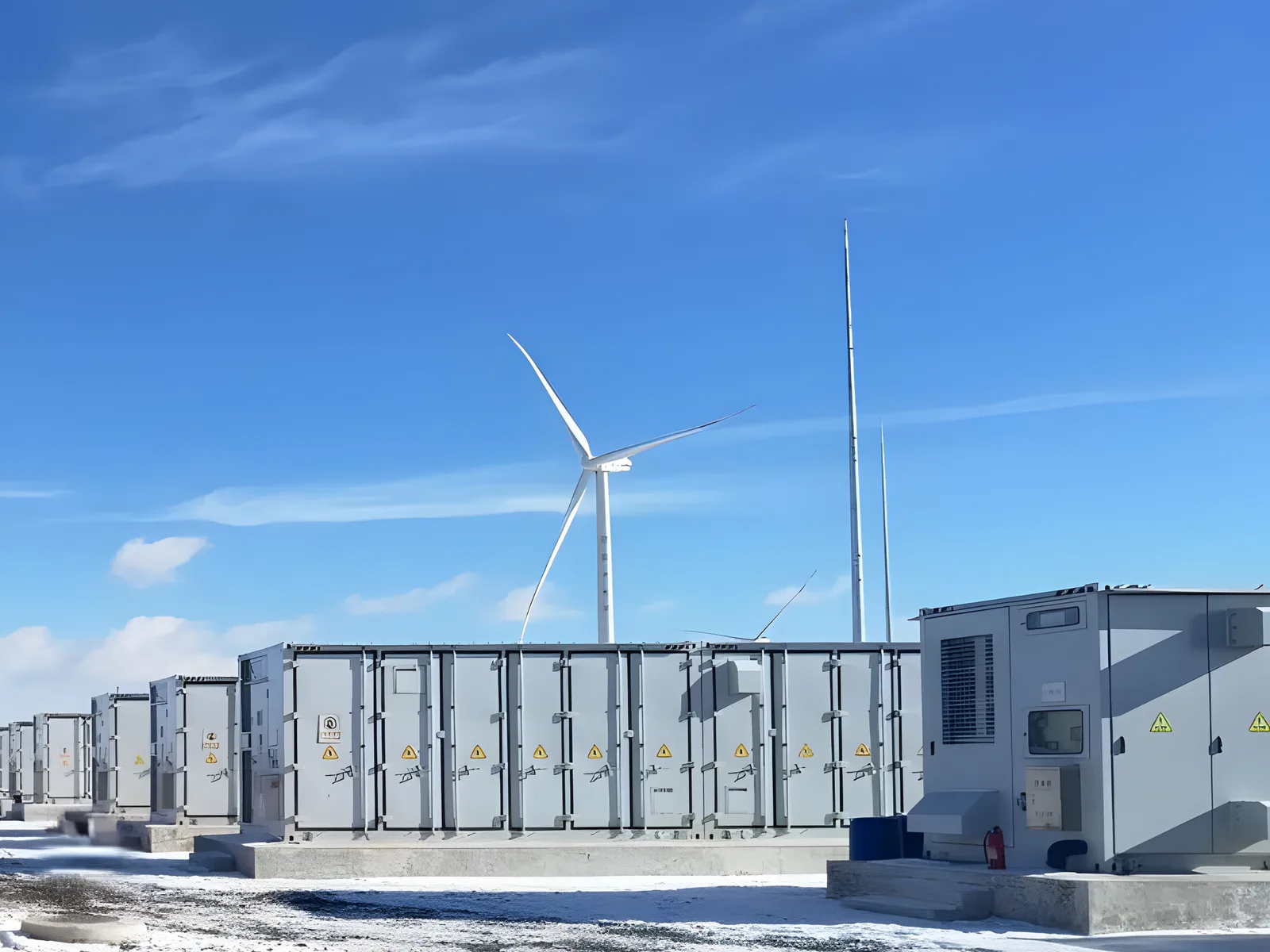 Utility-scale energy storage equipment